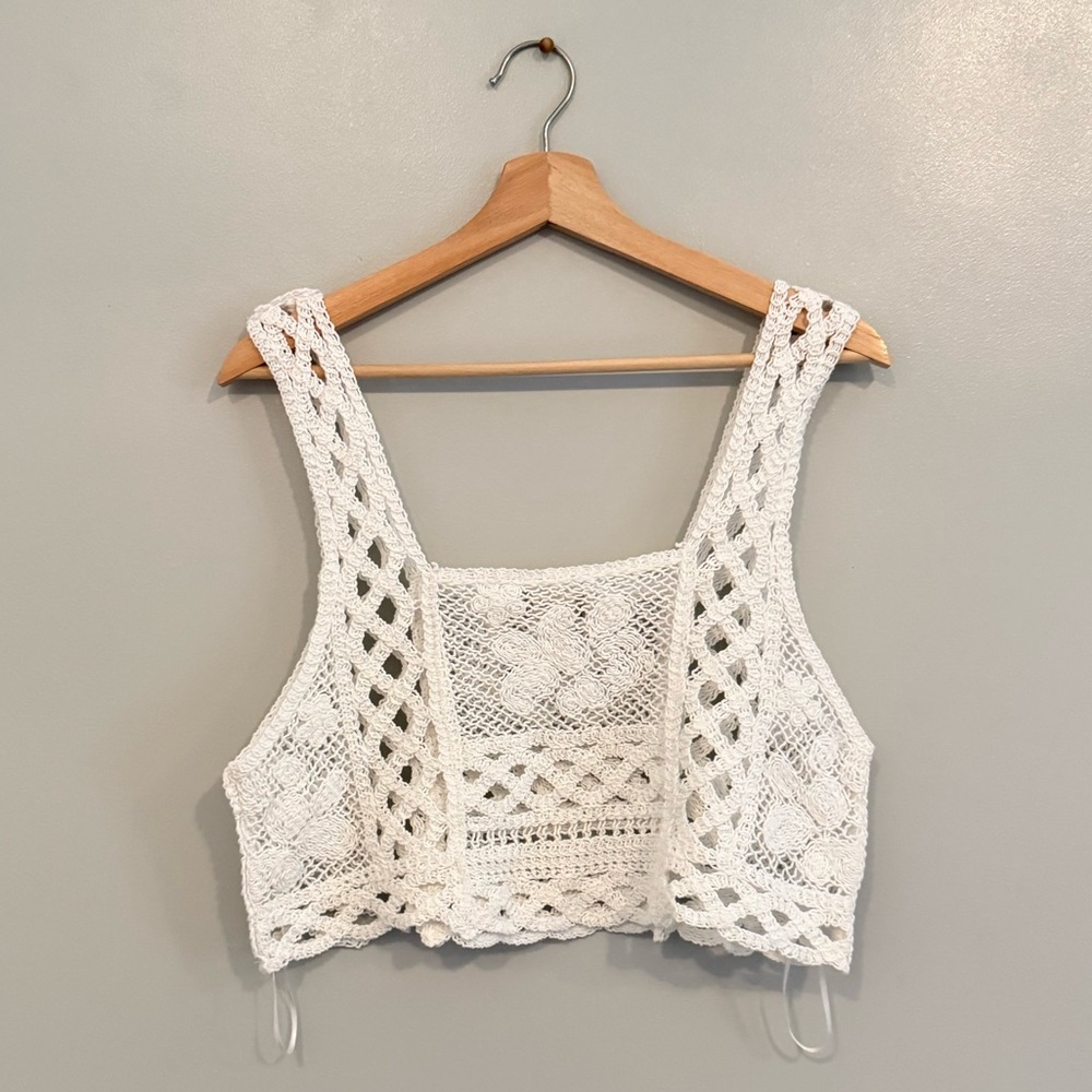Altar'd State Crochet Crop Top